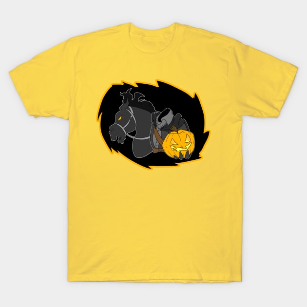 Headless Horseman T-Shirt by kelsmister